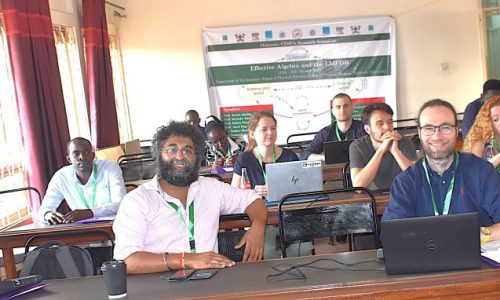 Some of the facilitators at the opening ceremony of the School